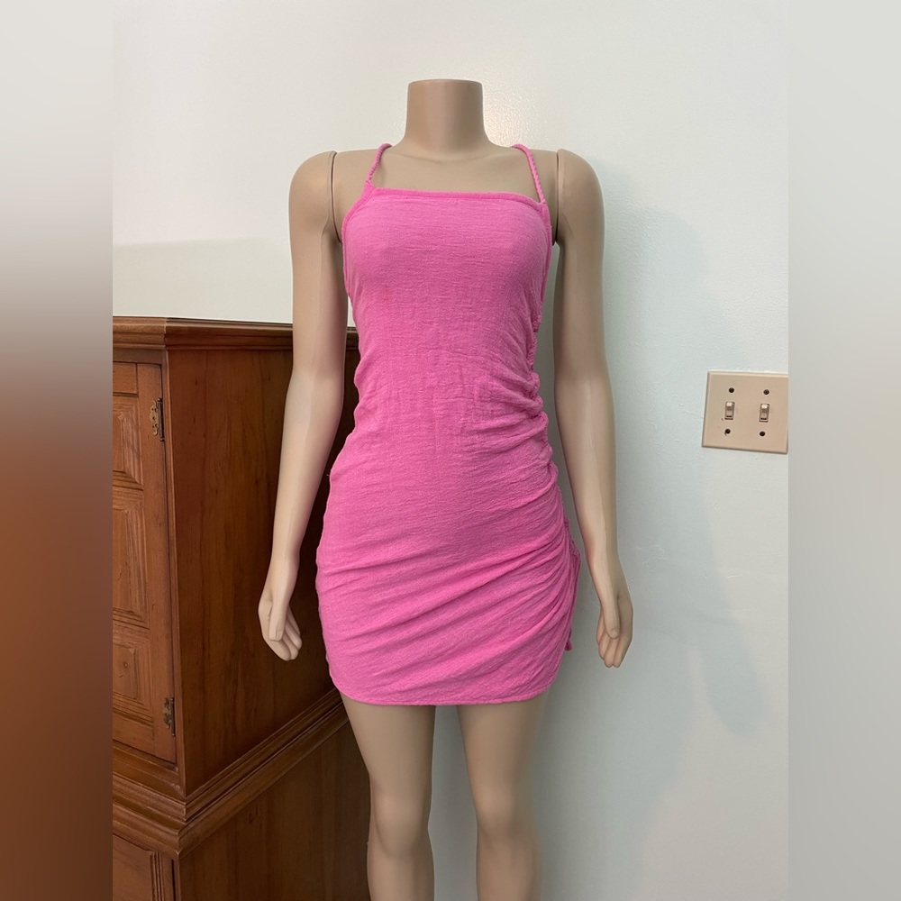 Jens pirate booty pink mini dress